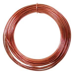 Anodized Aluminum Wire 12 Gauge Lt Copper