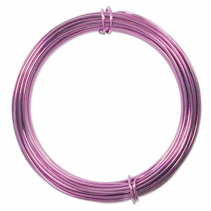 Anodized Aluminum Wire 12 Gauge Purple