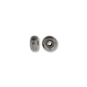 4.5mm Spacer Beads Antiqued Silver-Plated