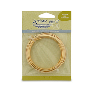 Artistic Wire 16 Gauge Silver Plated Gold