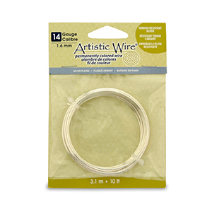 Artistic Wire 14 Gauge Tarnish Resistant Silver