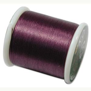 K.O. Beading Thread Dark Purple