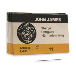 John James Sharps Needles Size 11