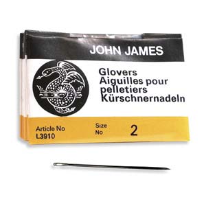 John James Glovers Needles Size 2