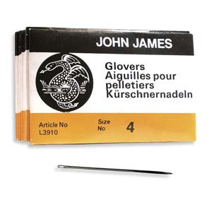 John James Glovers Needles Size 4