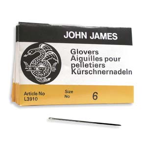 John James Glovers Needles Size 6