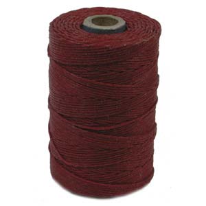 Crawford Irish Waxed Linen 4-Ply Country Red