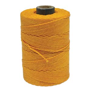 Crawford Irish Waxed Linen 4-Ply Bright Yellow