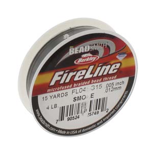 Fireline Thread Smoke Gray .005in Diameter 15 yards