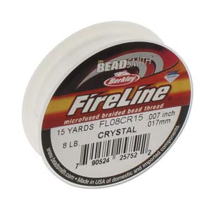 Fireline Thread Crystal .007in Diameter 15 yards