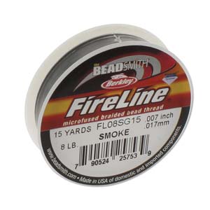 Fireline Thread Smoke Gray .007in Diameter 15 yards