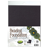 Beadsmith Beading Foundation Mix 8.5x11in White and Black