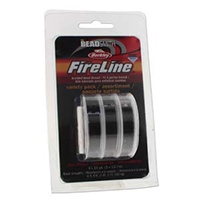 Fireline Beading Thread 3 Spool Assortment Smoke Gray