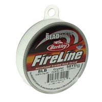 Fireline Beading Thread Crystal .007in Diameter 50 yards