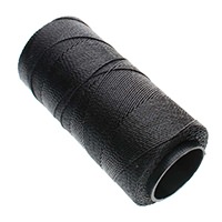 Knot-It Waxed Polyester Cord Black
