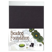 Beadsmith Beading Foundation Mix 8.5x11in Black