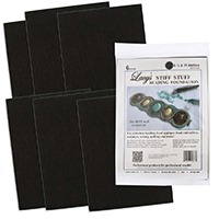 Lacy's Stiff Stuff Large Sheet 6-Pack Black
