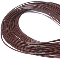 1.5mm Greek Leather Cord Brown