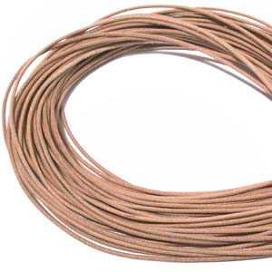 2mm Natural Greek Leather Cord