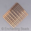 Hair Combs Gold-Plated
