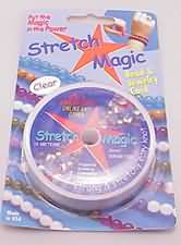 Stretch Magic Bead Cord Clear 0.5mm 10 meters