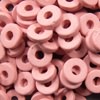 Greek 8mm Disk Beads Pink Peach -UBU
