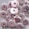 Greek 13mm Disk Beads Antiqued Silver Plated