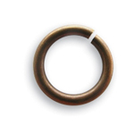 10mm 15 Gauge Jump Ring Vintaj Natural Brass