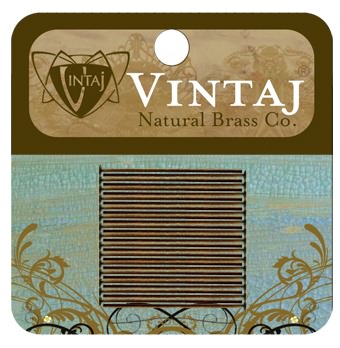 1 inch Head Pins Vintaj Natural Brass