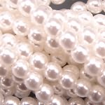 Czech Glass Pearls 4mm White