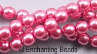Czech Glass 4mm Pearls Blush