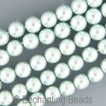 Czech Glass Pearl Beads 4mm Lt Sapphire