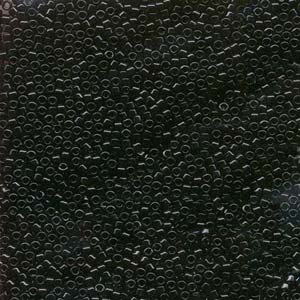 Miyuki Delica Beads 11/0 Opaque Black