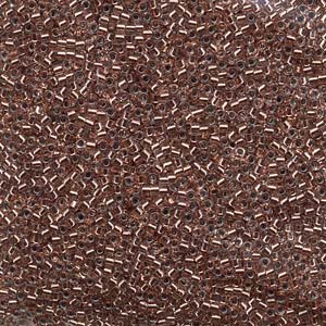 Miyuki Delica Beads 11/0 Copper Lined Crystal