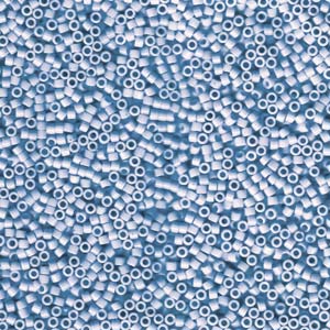 Miyuki Delica Beads 11/0 Opaque Agate Blue