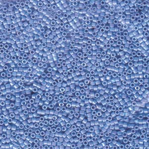 Miyuki Delica Beads 11/0 Transparent Azure Blue AB