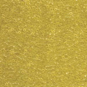 Miyuki Delica Beads 11/0 Transparent Pale Yellow