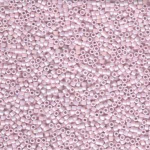 Miyuki Delica Beads 11/0 Opaque Pale Rose AB