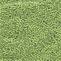 Miyuki Delica Beads 11/0 Matte Opaque Avocado Green