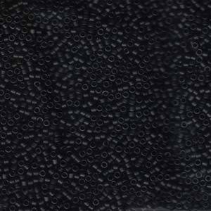 Miyuki Delica Beads 11/0 Matte Opaque Black