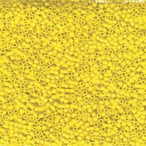 Miyuki Delica Beads 11/0 Opaque  Yellow