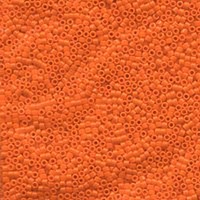 Miyuki Delica Beads 11/0 Opaque Orange