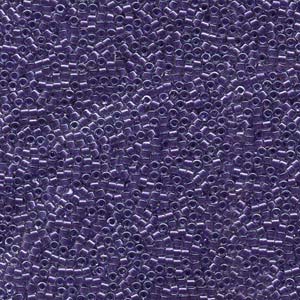 Miyuki Delica Beads 11/0 Sparkling Violet Purple Lined Crystal