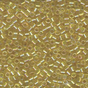 Miyuki Delica Beads 8/0 Transparent Yellow AB DBL171