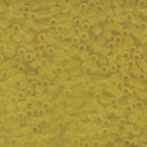 Miyuki Delica Beads 8/0 Matte Transparent Yellow DBL743