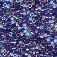 Miyuki Delica Beads 11/0 Caribbean Blue Mixture