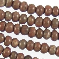Amber Onyx 6mm Rondelle Beads