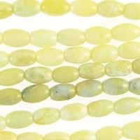 Lemon Jade 9mm Rice Beads