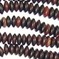 Zebra Onyx 10mm Rondelle Beads