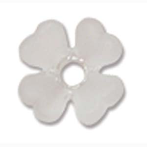 Lucite Baby Breath Flower Beads Crystal Matte
